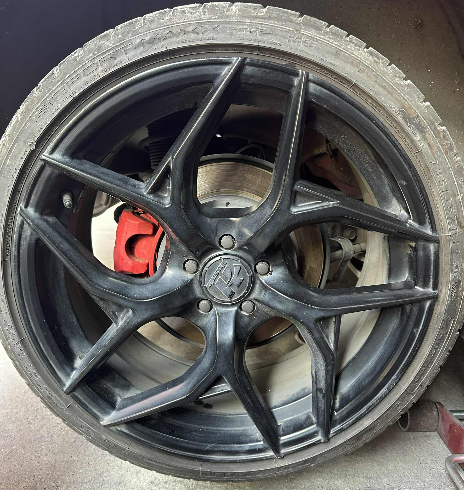 Before - BMW Wheel Restoration