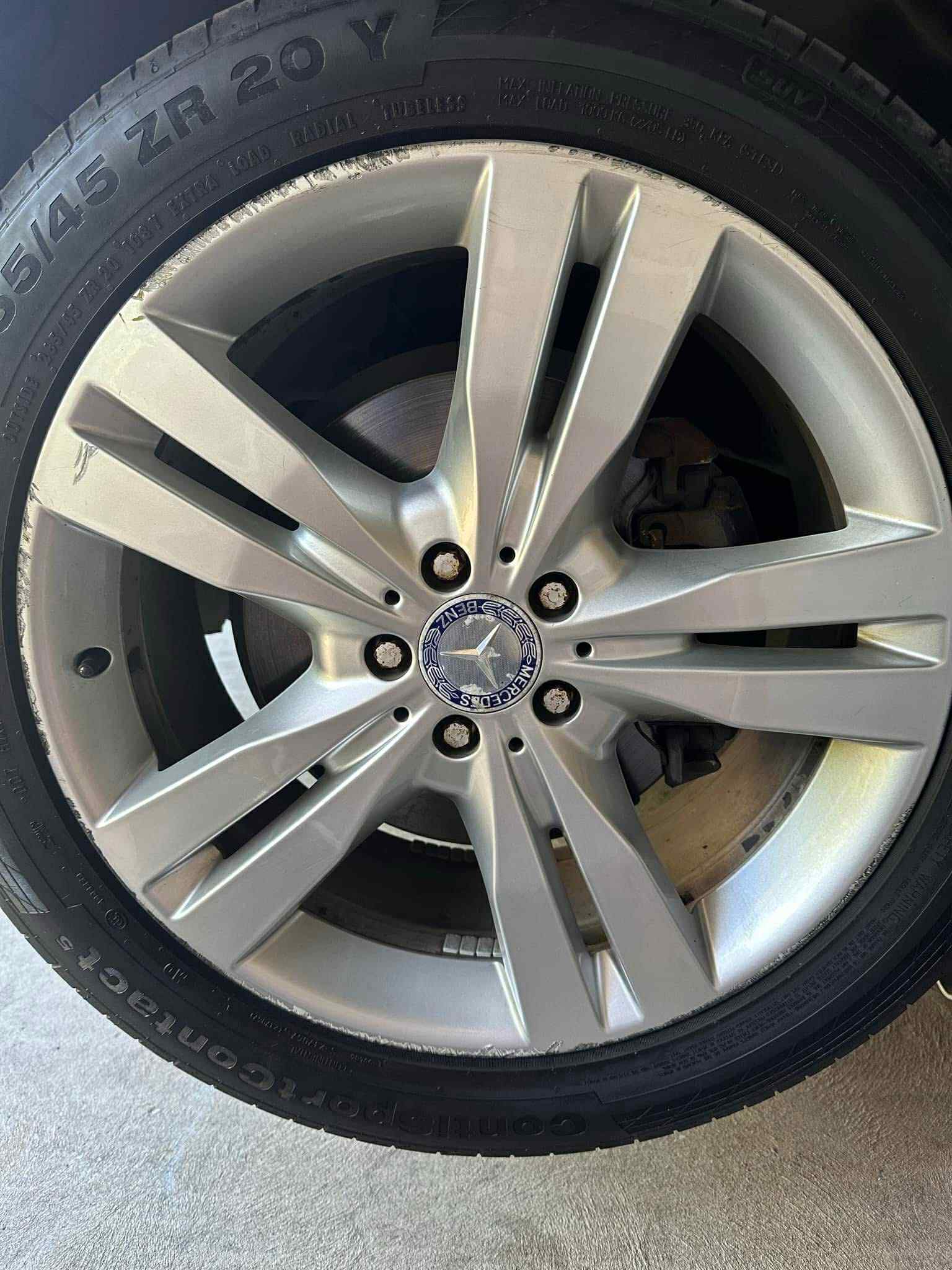 After - Mercedes Wheel Refinishing